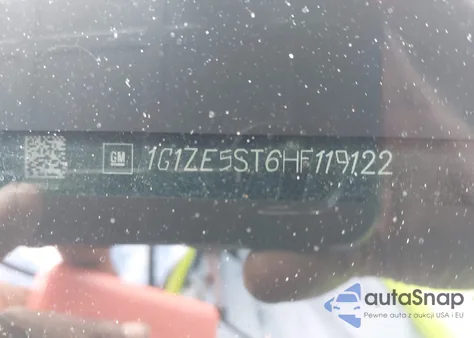 2017 Chevrolet Malibu 1Lt z USA, uszkodzony, nr VIN 1G1ZE5ST6HF119122